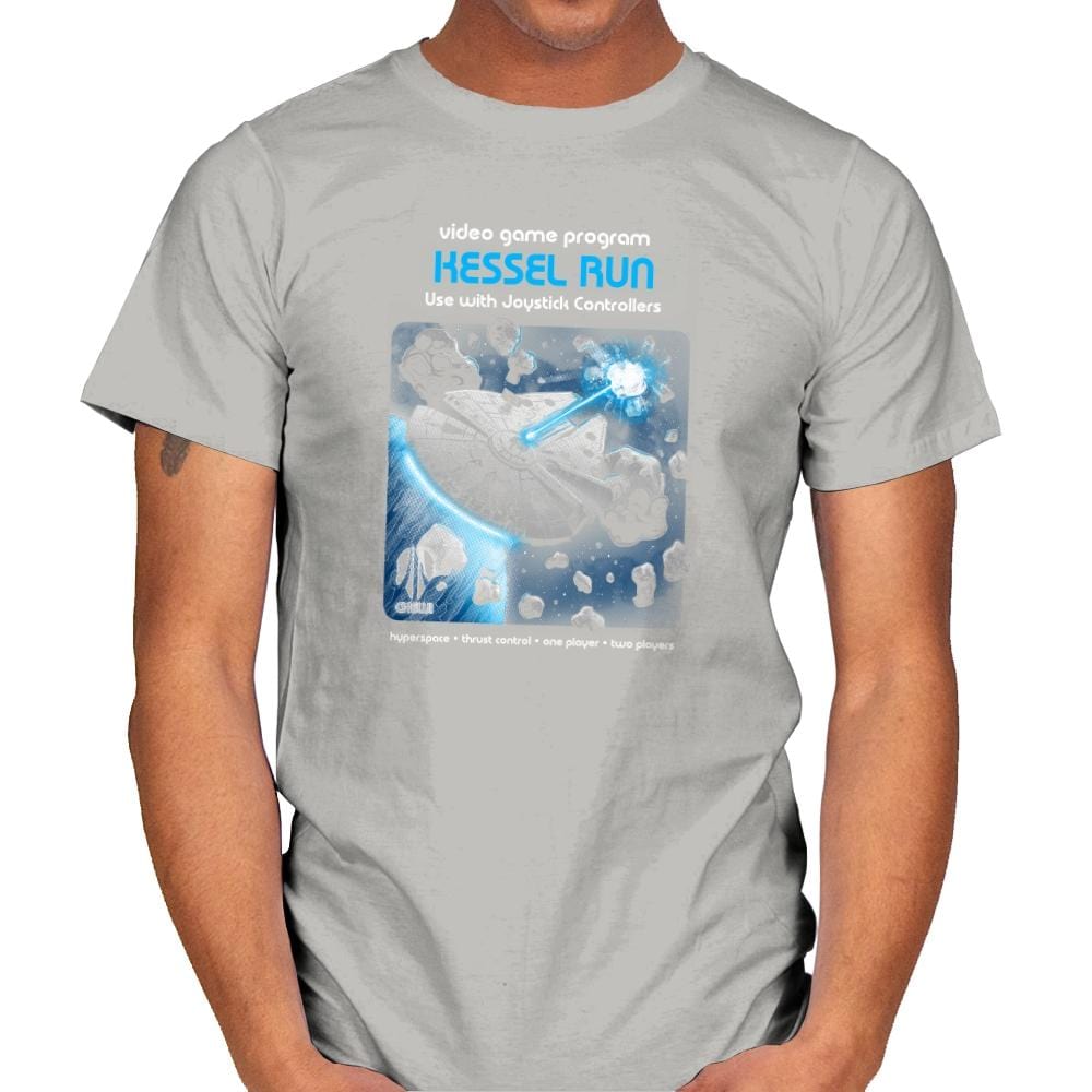 Kessel Run Video Game Exclusive - Mens T-Shirts RIPT Apparel Small / Ice Grey