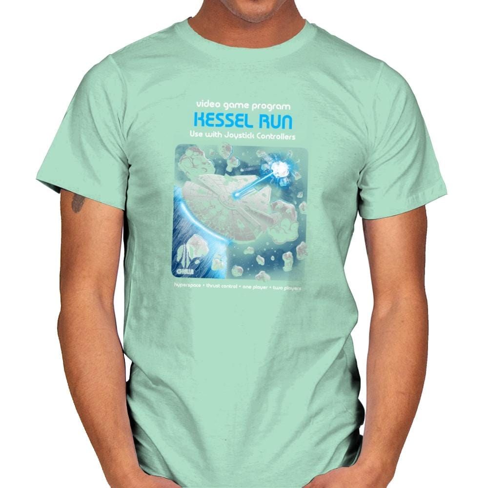 Kessel Run Video Game Exclusive - Mens T-Shirts RIPT Apparel Small / Mint Green