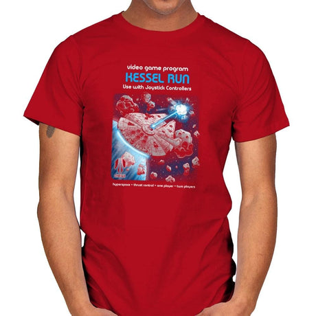 Kessel Run Video Game Exclusive - Mens T-Shirts RIPT Apparel Small / Red