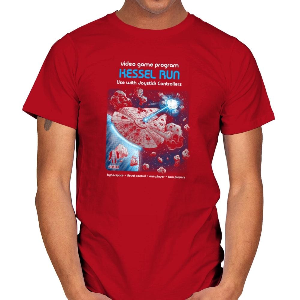 Kessel Run Video Game Exclusive - Mens T-Shirts RIPT Apparel Small / Red