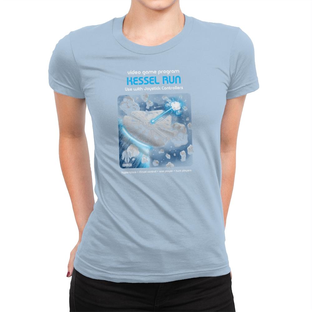 Kessel Run Video Game Exclusive - Womens Premium T-Shirts RIPT Apparel Small / Cancun