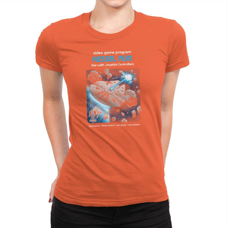 Kessel Run Video Game Exclusive - Womens Premium T-Shirts RIPT Apparel Small / Classic Orange