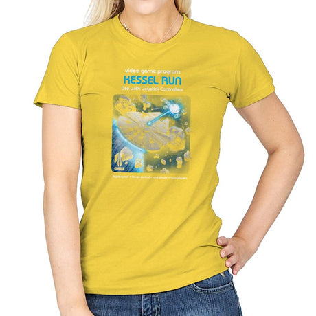 Kessel Run Video Game Exclusive - Womens T-Shirts RIPT Apparel Small / Daisy