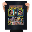 Kevin Costner Fighter - Prints Posters RIPT Apparel 18x24 / Black