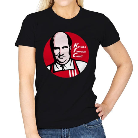 Kevin's Famous Chili - Womens T-Shirts RIPT Apparel Small / Black