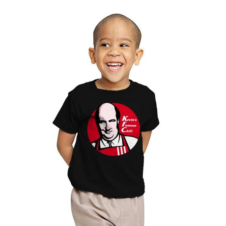 Kevin's Famous Chili - Youth T-Shirts RIPT Apparel X-small / Black