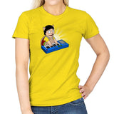 Keyboard Burger Cat Exclusive - Womens T-Shirts RIPT Apparel Small / Daisy