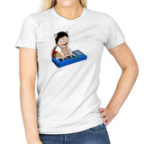 Keyboard Burger Cat Exclusive - Womens T-Shirts RIPT Apparel Small / White