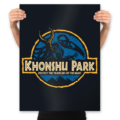 Khonshu Park - Prints Posters RIPT Apparel 18x24 / Black