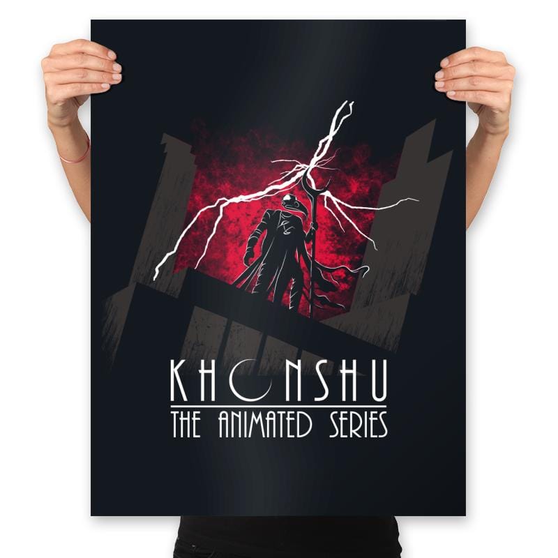 Khonshu the Series - Prints Posters RIPT Apparel 18x24 / Black