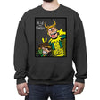 Kid and Classic - Crew Neck Sweatshirt Crew Neck Sweatshirt RIPT Apparel Small / Charcoal