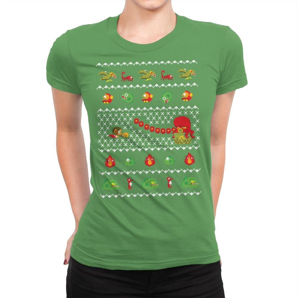 Kiddmas World - Womens Premium T-Shirts RIPT Apparel Small / Kelly