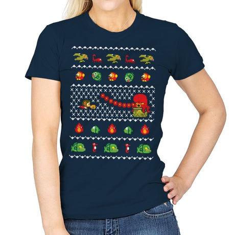 Kiddmas World - Womens T-Shirts RIPT Apparel Small / Navy