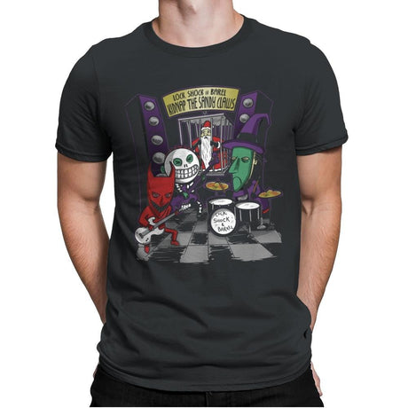 Kidnap The Sandy Claws Exclusive - Mens Premium T-Shirts RIPT Apparel Small / Heavy Metal