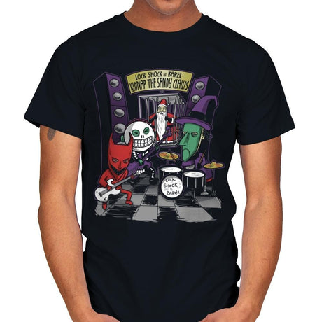 Kidnap The Sandy Claws Exclusive - Mens T-Shirts RIPT Apparel Small / Black