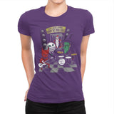 Kidnap The Sandy Claws Exclusive - Womens Premium T-Shirts RIPT Apparel Small / Purple Rush