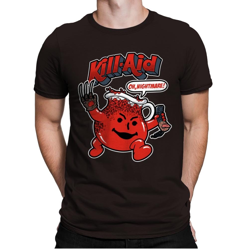 Kill-Aid - Mens Premium T-Shirts RIPT Apparel Small / Dark Chocolate
