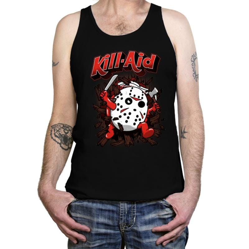 Kill-Aid Rotten Strawberry Flavor - Tanktop Tanktop RIPT Apparel X-Small / Black