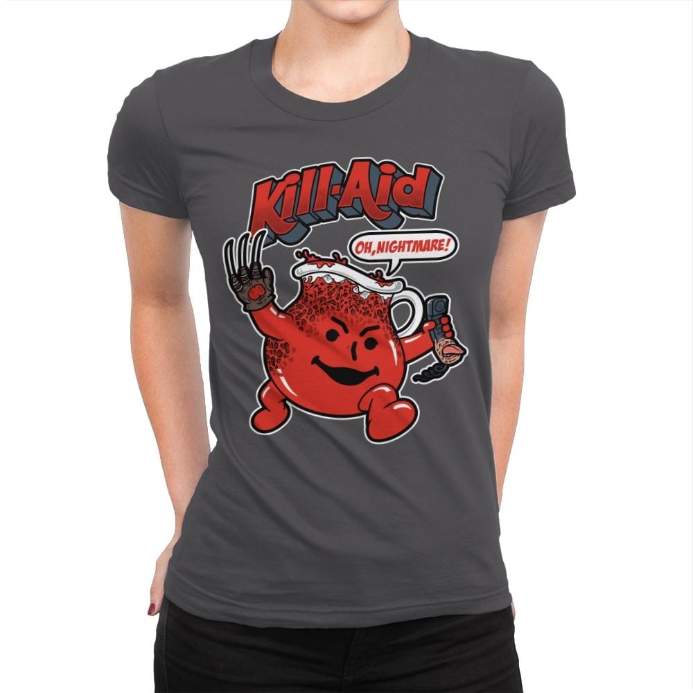 Kill-Aid - Womens Premium T-Shirts RIPT Apparel Small / Heavy Metal