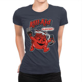 Kill-Aid - Womens Premium T-Shirts RIPT Apparel Small / Indigo