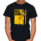 Kill Bison - Mens T-Shirts RIPT Apparel Small / Black