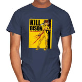 Kill Bison - Mens T-Shirts RIPT Apparel Small / Navy