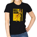 Kill Bison - Womens T-Shirts RIPT Apparel Small / Black