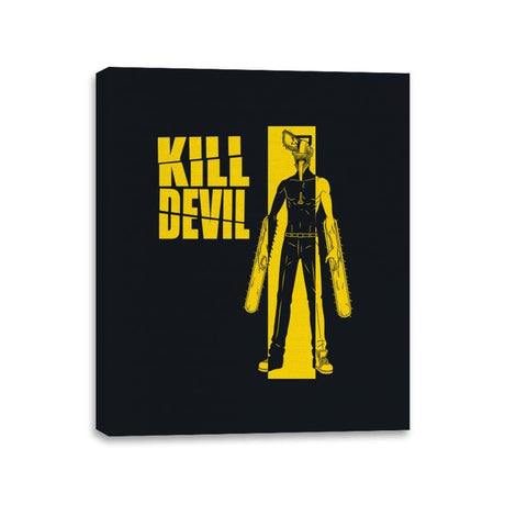 Kill Devil - Canvas Wraps Canvas Wraps RIPT Apparel 11x14 / Black