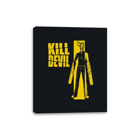 Kill Devil - Canvas Wraps Canvas Wraps RIPT Apparel 8x10 / Black