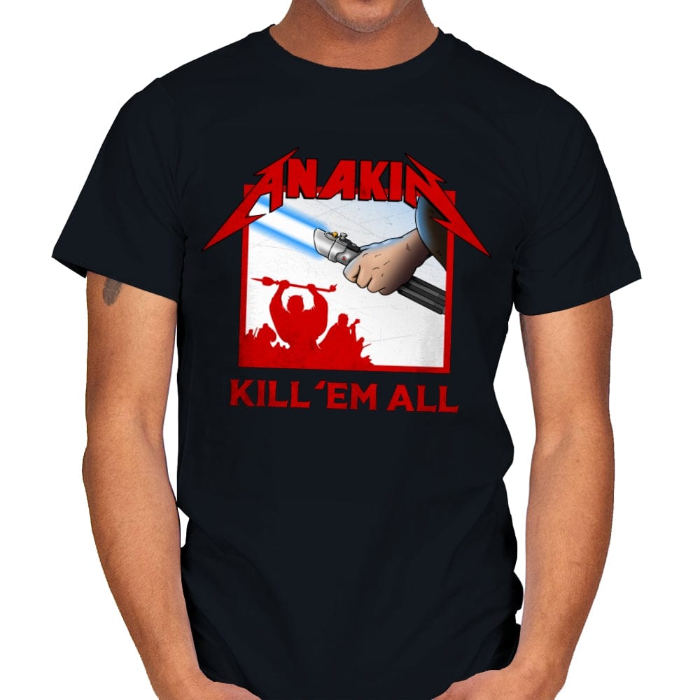 Kill'em All - Mens T-Shirts RIPT Apparel Small / Black