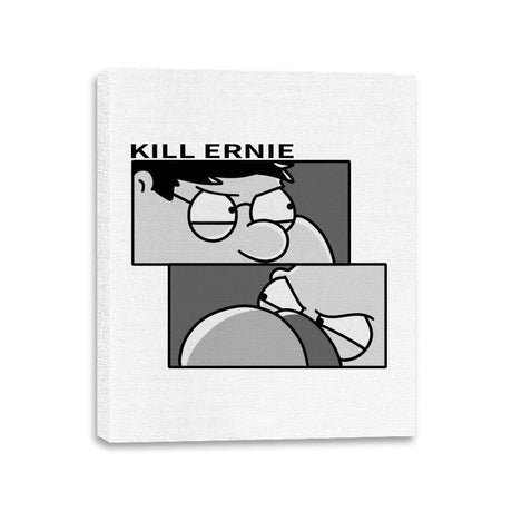 Kill Ernie - Canvas Wraps Canvas Wraps RIPT Apparel 11x14 / White