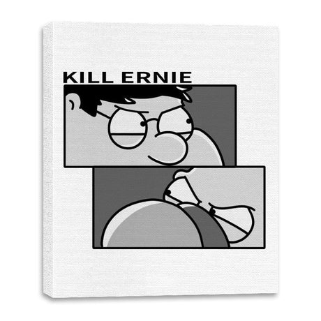 Kill Ernie - Canvas Wraps Canvas Wraps RIPT Apparel 16x20 / White