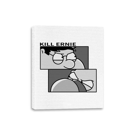 Kill Ernie - Canvas Wraps Canvas Wraps RIPT Apparel 8x10 / White