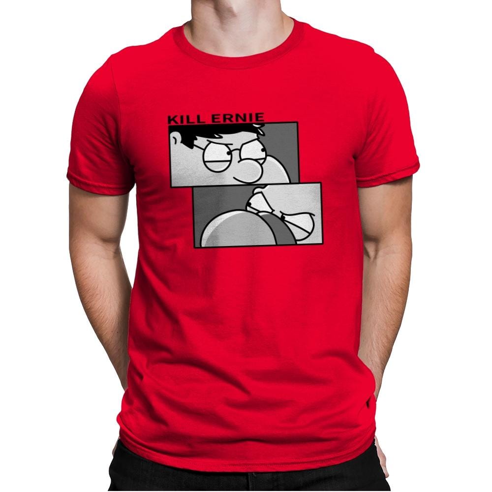 Kill Ernie - Mens Premium T-Shirts RIPT Apparel Small / Red