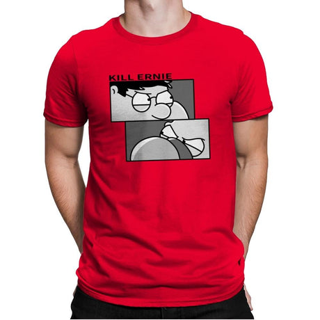 Kill Ernie - Mens Premium T-Shirts RIPT Apparel Small / Red