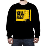 Kill Feet - Crew Neck Sweatshirt Crew Neck Sweatshirt RIPT Apparel Small / Black