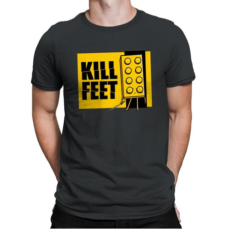 Kill Feet - Mens Premium T-Shirts RIPT Apparel Small / Heavy Metal
