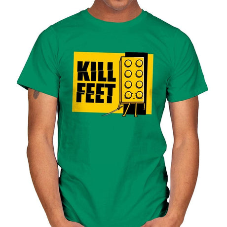 Kill Feet - Mens T-Shirts RIPT Apparel Small / Kelly Green
