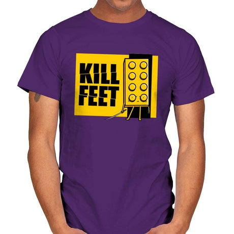 Kill Feet - Mens T-Shirts RIPT Apparel Small / Purple