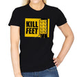 Kill Feet - Womens T-Shirts RIPT Apparel Small / Black