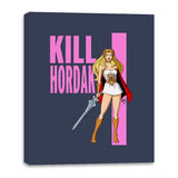 Kill Hordak - Canvas Wraps Canvas Wraps RIPT Apparel 16x20 / Navy
