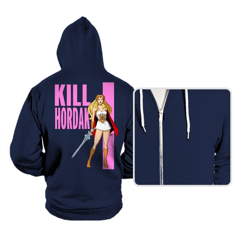 Kill Hordak - Hoodies Hoodies RIPT Apparel Small / Navy