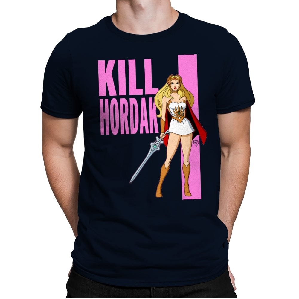 Kill Hordak - Mens Premium T-Shirts RIPT Apparel Small / Midnight Navy