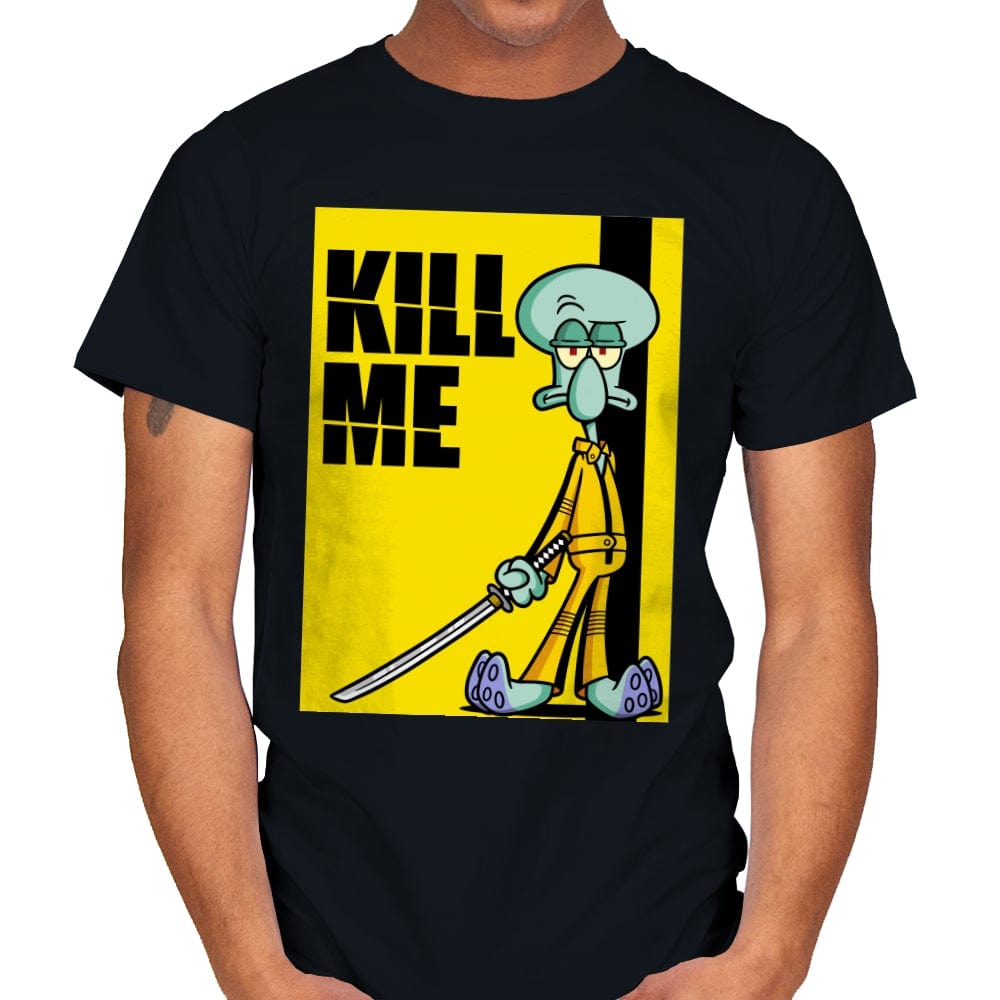 Kill Me - Mens T-Shirts RIPT Apparel Small / Black