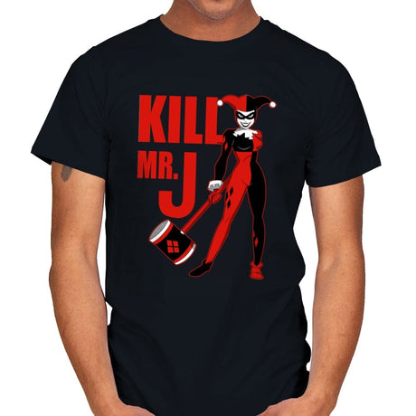 Kill Mr.J - Mens T-Shirts RIPT Apparel Small / Black
