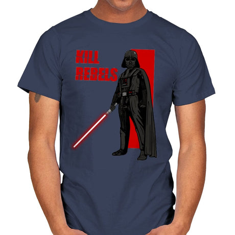 Kill Rebels - Mens T-Shirts RIPT Apparel Small / Navy