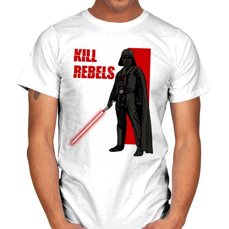 Kill Rebels - Mens T-Shirts RIPT Apparel Small / White
