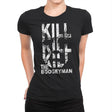 Kill the Boogeyman - Womens Premium T-Shirts RIPT Apparel Small / Black