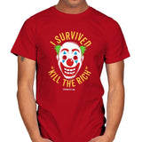 Kill The Rich Survivor - Mens T-Shirts RIPT Apparel Small / Red