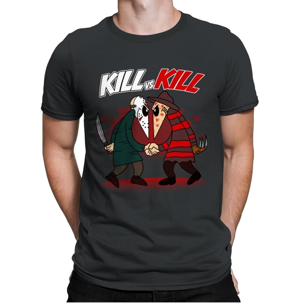 Kill VS Kill - Mens Premium T-Shirts RIPT Apparel Small / Heavy Metal